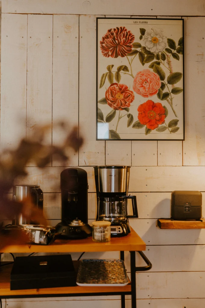 photographie de la déco, machines à café